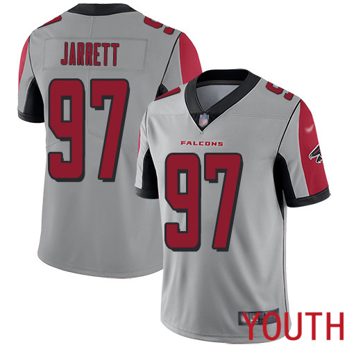 Atlanta Falcons Limited Silver Youth Grady Jarrett Jersey NFL Football 97 Inverted Legend